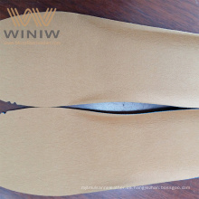 Zapatos de cuero de calidad superior para hombre Materiales de revestimiento Cuero de zapato de microfibra de absorción de sudor